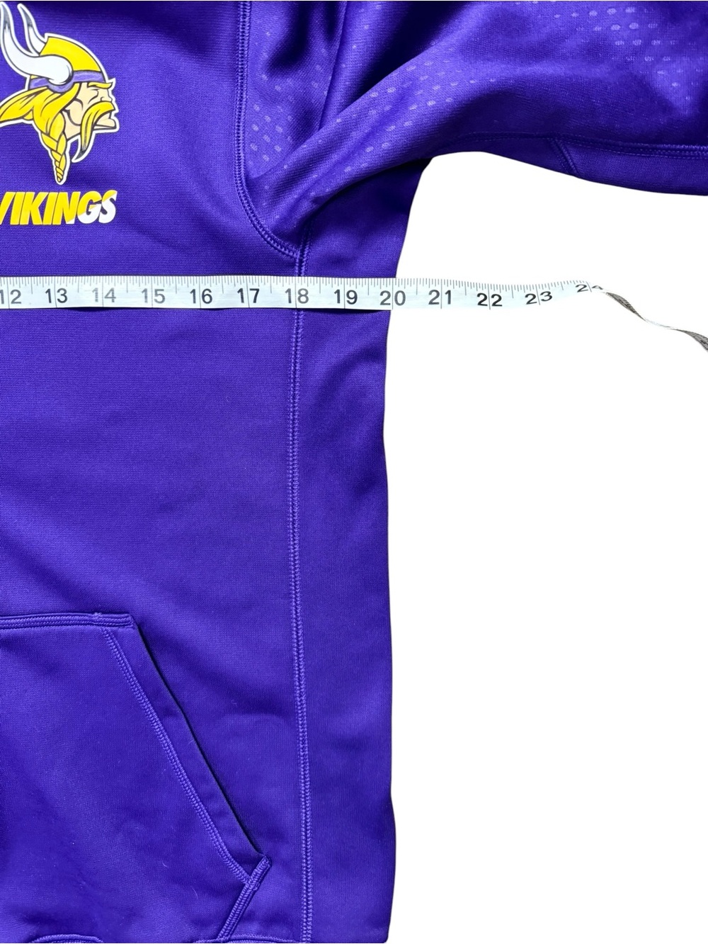 Nike Minnesota Vikings Therma-FIT Full Zip Hoodie Men’s Small Purple NFL - Picture 6 of 11